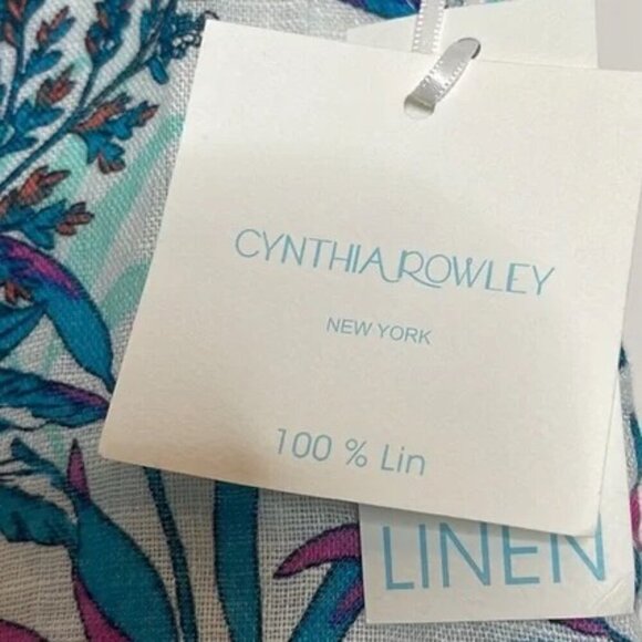 Cynthia Rowley Linen Wide-Leg Pants M - Picture 4 of 11